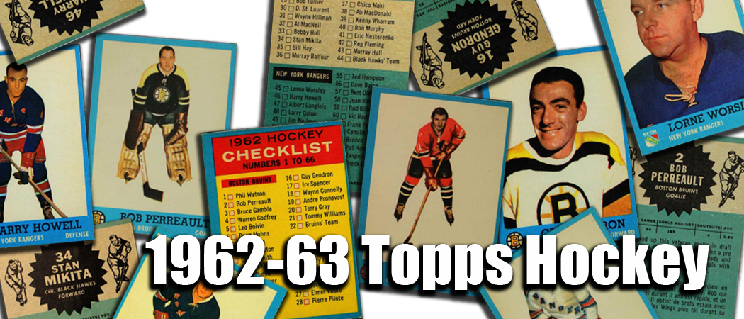 1962-63 Topps Hockey Cards 